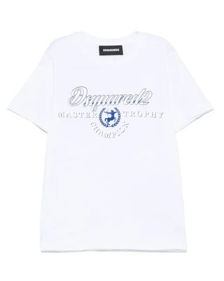 Dsquared2 T-shirt a maniche corte con stampa DQ2626-D00MV