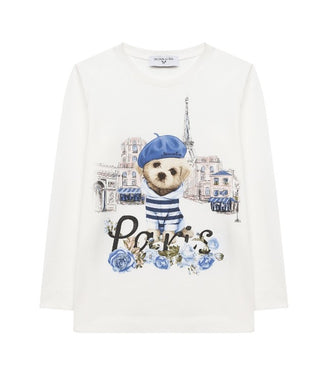 Monnalisa T-Shirt mit Aufdruck 116601S7