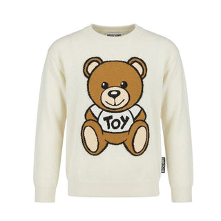 Moschino Long Sleeve Crewneck Sweater HNW00T