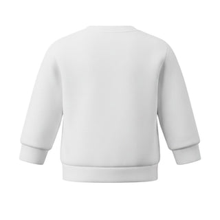 Iceberg Felpa Girocollo Bianca Per Neonato MFICE6104B-V2