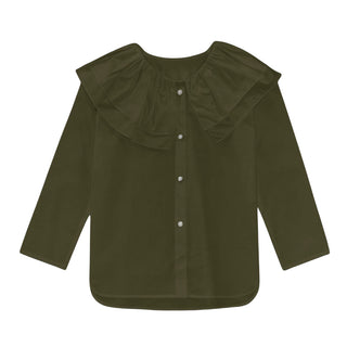 Pype Camicia In Popeline CLODY Con Volant