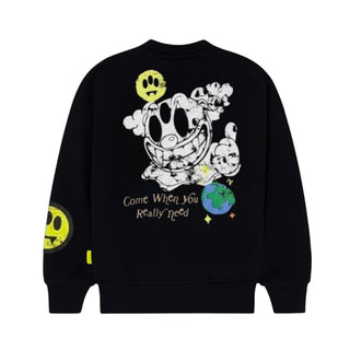 Barrow Sweatshirt mit Rundhalsausschnitt und Aufdruck F3BKJUSW026