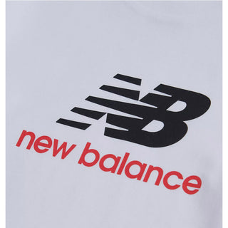 New Balance T-shirt Bianca Con Stampa LAKB0253-BWE078 Per Bambino
