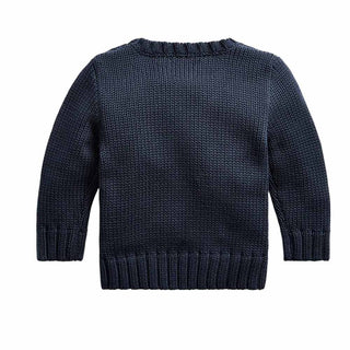 Polo Ralph Lauren Maglia Blu Con Bandiera 320668285001 Per Neonati
