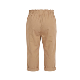 Maperò Pantaloni In Gabardine Color Cammello M34264/440 Per Neonata