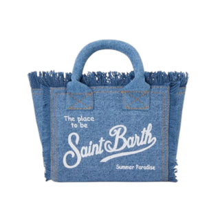 Mc2 Saint Barth Borsa Vanity Mini In Denim VAMI001/00009L