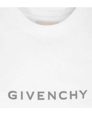 Givenchy T-shirt in jersey con logo sul davanti H30887