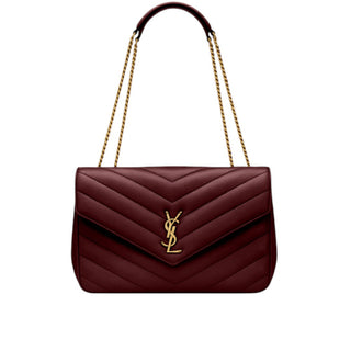 Yves Saint Laurent Borsa LouLou Bordeaux Large 803541AAEAX0197