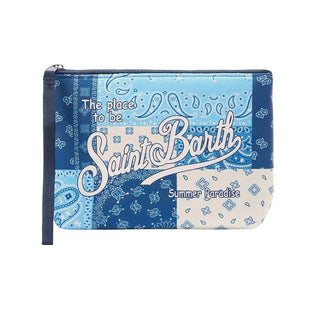 Mc2 Saint Barth Pochette Aline In Scuba Con Stampa Foulard Patch ALIN001/02214L