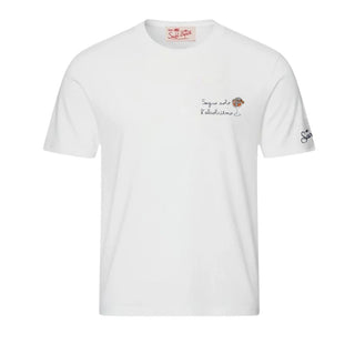 Mc2 Saint Barth T-shirt Portofino Con Ricamo Seguo Solo L'Alcoritmo POT0001/04427L
