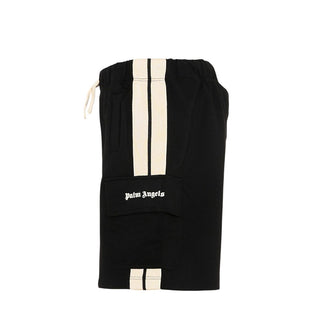 Palm Angels Bermuda Cargo Nero Per Bambino PBCL004S26FLE001/110
