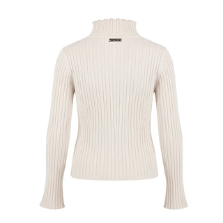 TWINSET Maglia Avorio A Costine 262GJ3011 Per Bambina