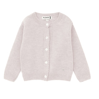 Please Cardigan in misto lana da neonata NB14230G77