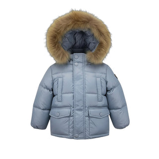 Norway Piumino trapuntato con pelliccia 13414