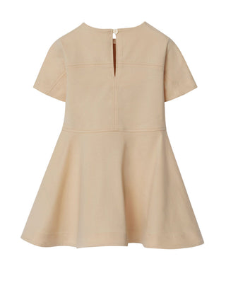 Burberry Vestina a maniche corte con patch Check 8104352