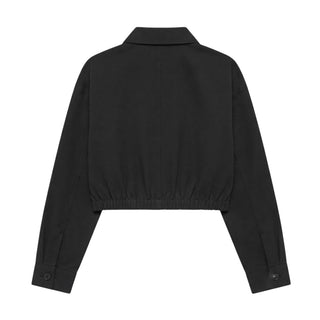 Diesel Giacca Cropped Nera J02901-KXBSJ-K900 Per Bambina