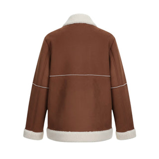 Dondup Giubbino Montone con dettagli in pelliccia DMGB012