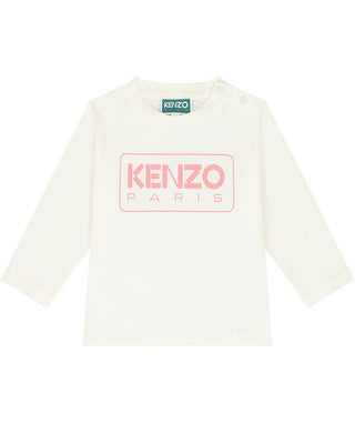 Kenzo T-shirt a maniche lunghe con stampa K60489