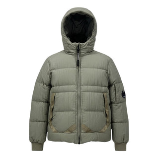 CP Company Jacke mit Reißverschluss und Kapuze 13CKOW007B