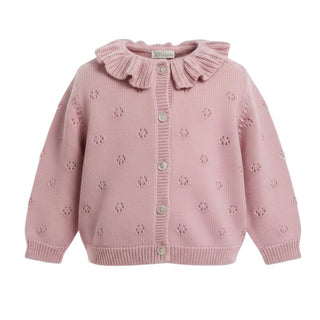 J.o Milano Cardigan In Cotone Per Neonata 673I1