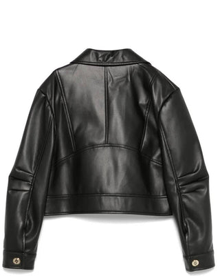 Elisabetta Franchi Giubbino Biker effetto pelle EFGB127.0