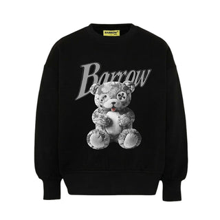 Barrow Felpa Nera Con Teddy F6BKJUSW153-110 Per Bambini