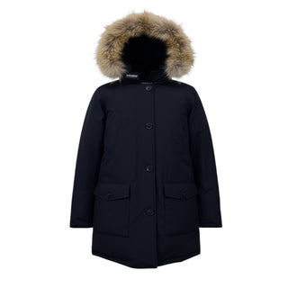 Woolrich Arctic Parka blu con pelliccia WKCPS2019CN03