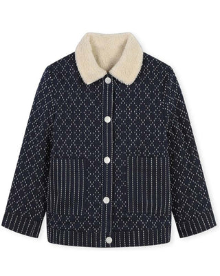 Kenzo Giubbino bi-tessuto reversibile da bambino K60821