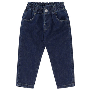 Please Jeans in denim blu da bambina PE07012G77J