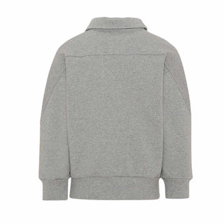 Givenchy Felpa Polo Grigio Mélange Con Logo H31348/A47 Per Bambino