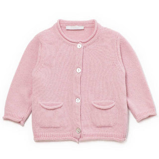 Coccodè Cardigan in misto lana merino da bambina C62633J