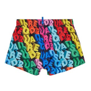 Dsquared2 Boxer Mare Multicolor Da Neonato DQ3309-D0AH6-DQ003