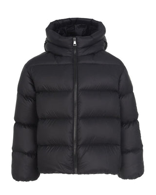 Moncler Giubbino Irina nero trapuntato da bambina I29541A00091
