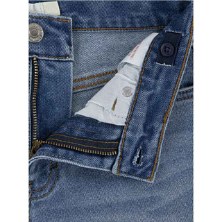 Levis Jeans Baggy A Vita Alta In Denim Blu 3EP025-MDT Per Bambina