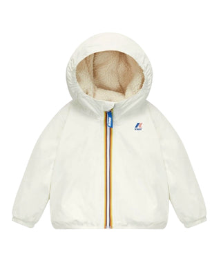 k-Way Jacket With Teddy Bear Inside K61157W Le Vrai 3.0 Newborn