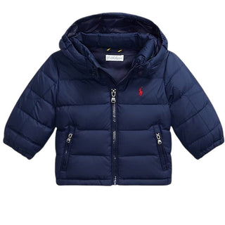 Polo Ralph Lauren Piumino Trapuntato Blu 320969861002 Per Neonato