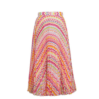 Missoni Gonna Plissettata Con Motivo A Zigzag MW7A50-K0229