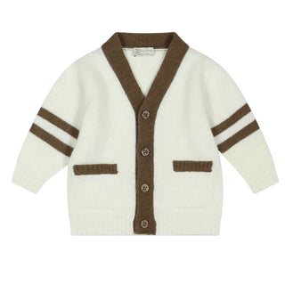 J.o Milano Cardigan In Misto Lana 2663Z5-01 Per Neonato