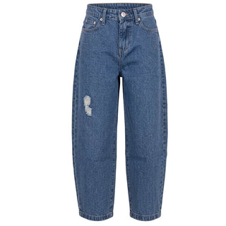 Patrizia Pepe Jeans Balloon In Denim Blu 7P0394/D0034-CB38 Per Bambina