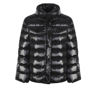 Fay Giubbino Cappa Nera Con Gancio NAW32493860 Per Donna