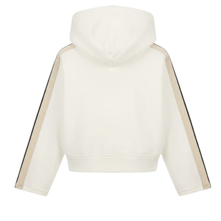 Palm Angels Felpa Avorio Cropped Per Bambina PGBD00BS26FLE001/002