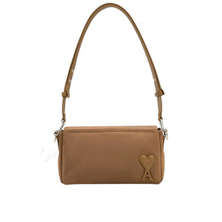 Amis Paris Borsa Porta Pranzo Marcel In Tela Di Nylon Nocciola ULL710.AW0001/216