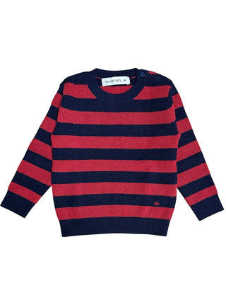 Manuel Ritz Maglia a righe da neonato MR2719B