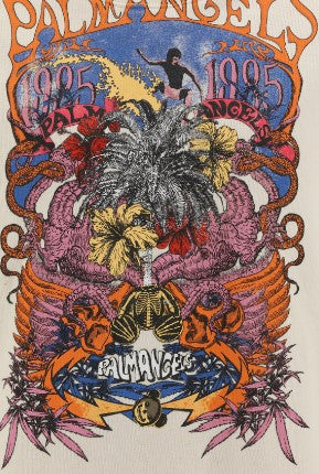 Palm Angels Bedrucktes Sweatshirt PMBA065F23FLE001