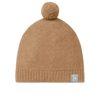 SNUG Berretto Color Cammello Con Pompon In Misto Lana 934AS6W001140/2 Per Neonati