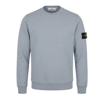 Stone Island Felpa Girocollo Grigia Con Compass L2S156100060/V0049 Per Uomo