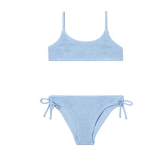 Mc2 Saint Barth Bikini Jaiden Celeste In Crikle JAI0003/00043L Per Bambina