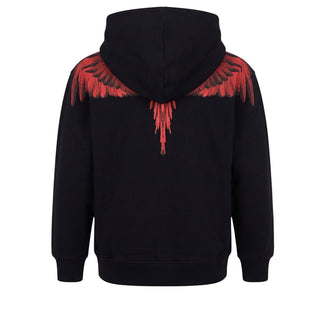Marcelo Burlon Felpa Con Cappuccio E Stampa F6CMJUHS129-110 Per Bambini