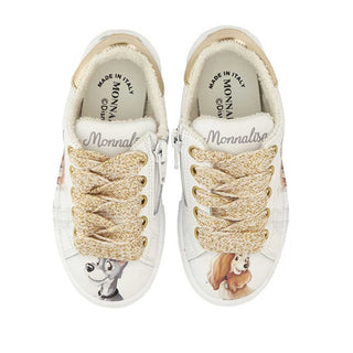Monnalisa Sneakers Con Stampa 8CD004 Lilly e Il Vagabondo