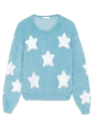 Lù:Lù Maglia girocollo con stelle LL3153